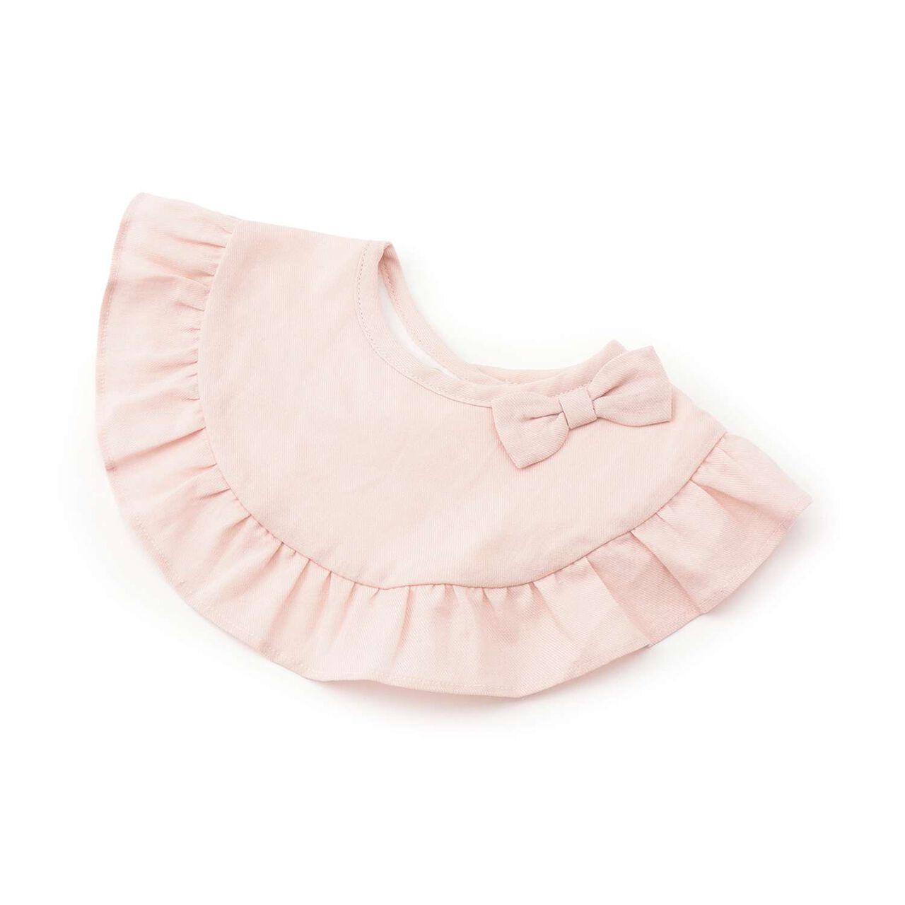 Big Frill Bib [Made in Japan],Pink, large image number 0
