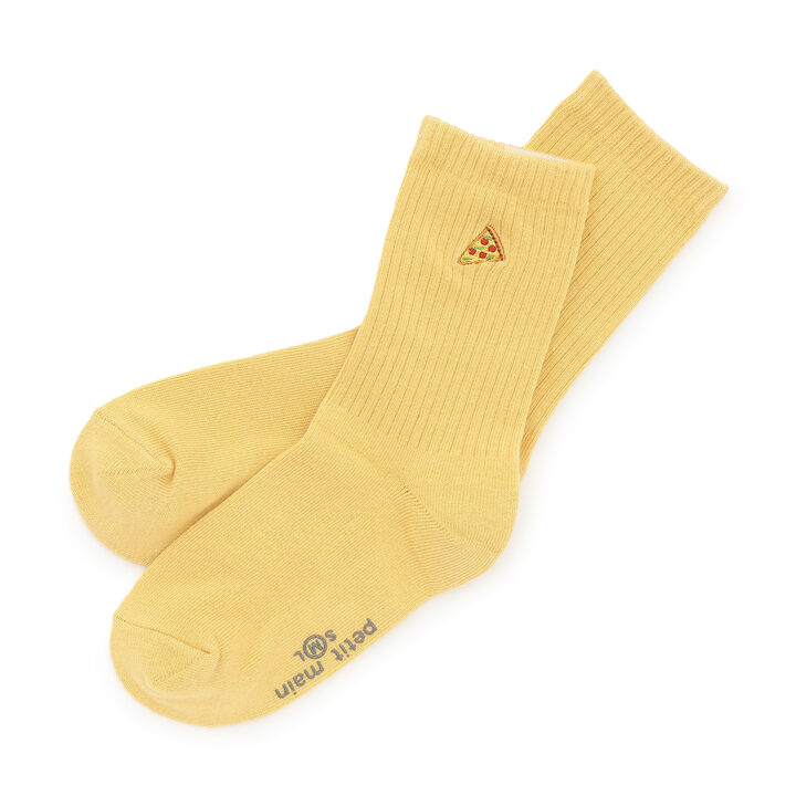 [365D.] Embroidered Accent Socks,Charcoal gray, medium image number 7