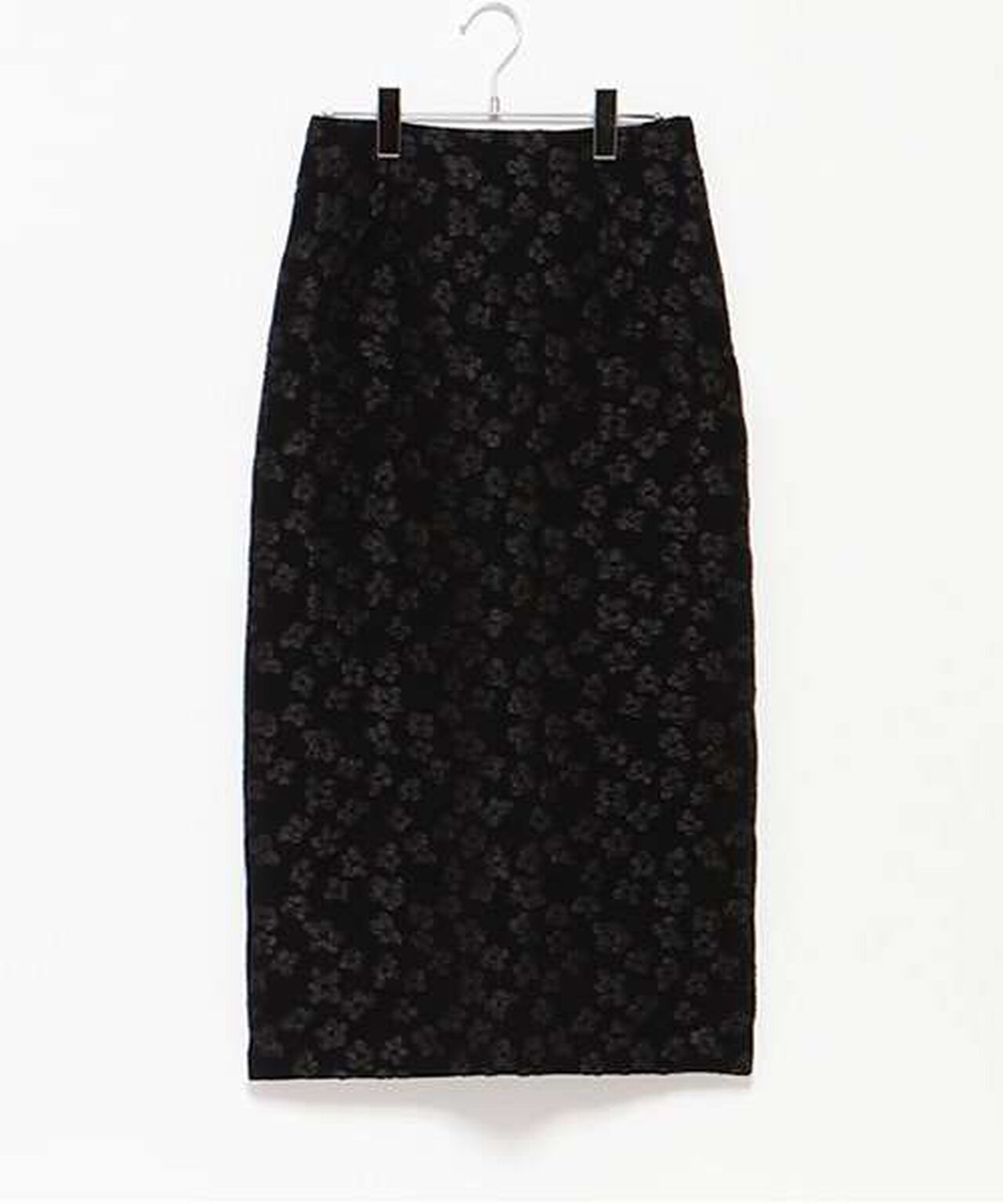 Floral Jacquard Tight Skirt,Off white, large image number 17