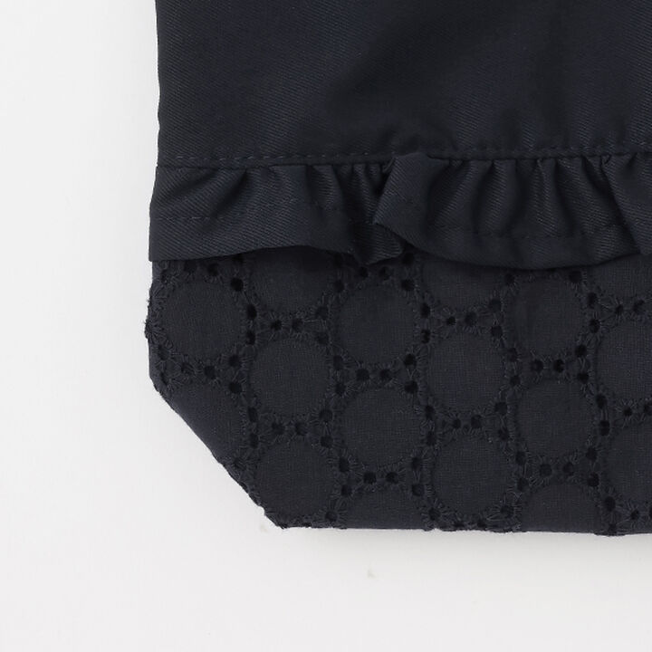 Frill Shoe Bag,Navy, medium image number 10