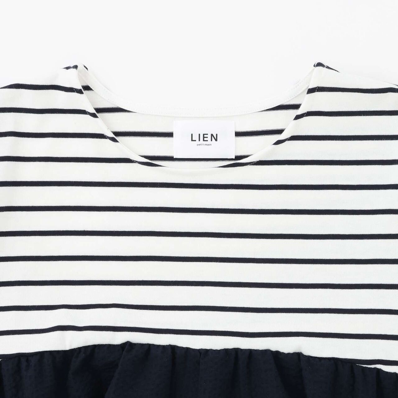 [Parent-Child Matching] Docking Tiered T-Shirt,Ivory, large image number 2