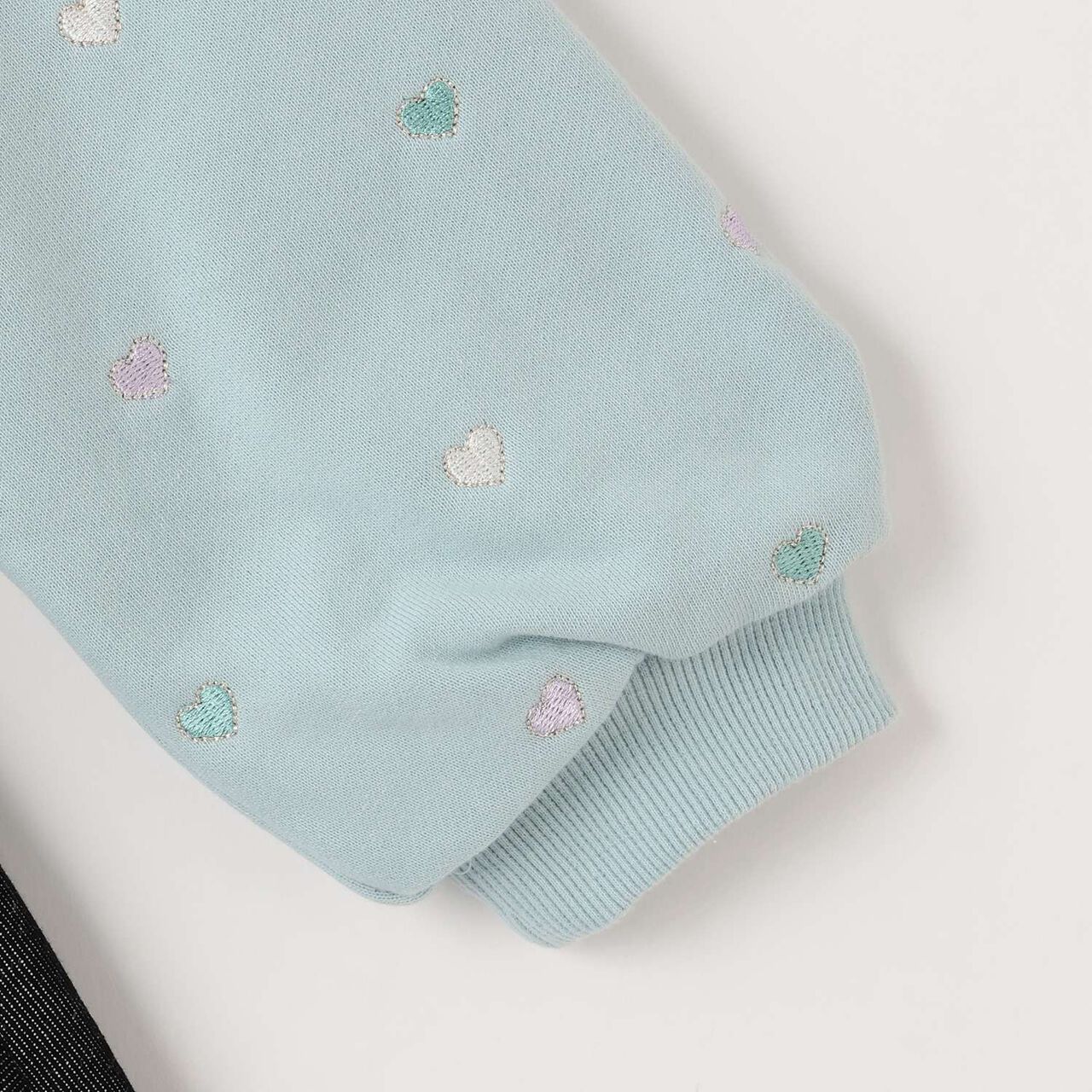 [Restock] Petit Heart Embroidery Docking Dress,Off white, large image number 4