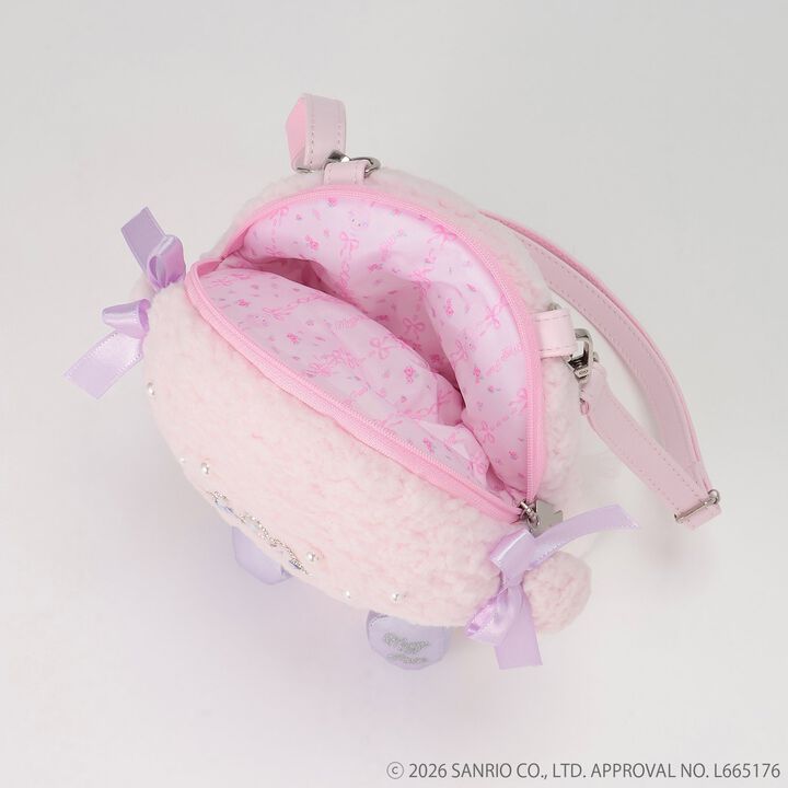 [My Melody/My Sweet Piano] Plush Shoulder Bag,Pink, medium image number 15