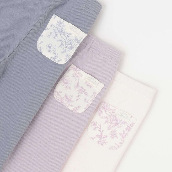 [Affordable] GIRLS 10-length Leggings,Charcoal gray, medium image number 5