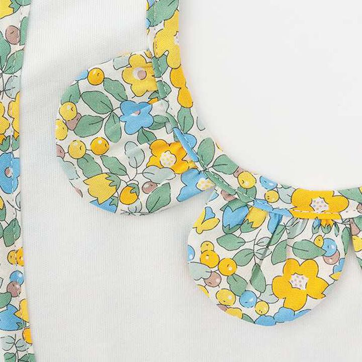 Flower Bib,Lemon yellow, medium image number 3