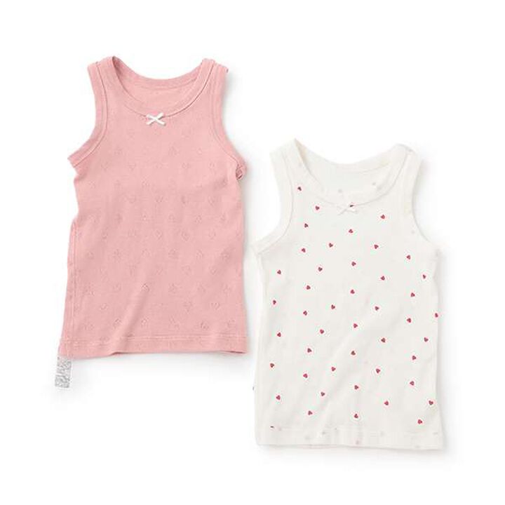 [Weak Acidity] Tank Undergarments 2P,Peach, medium image number 0