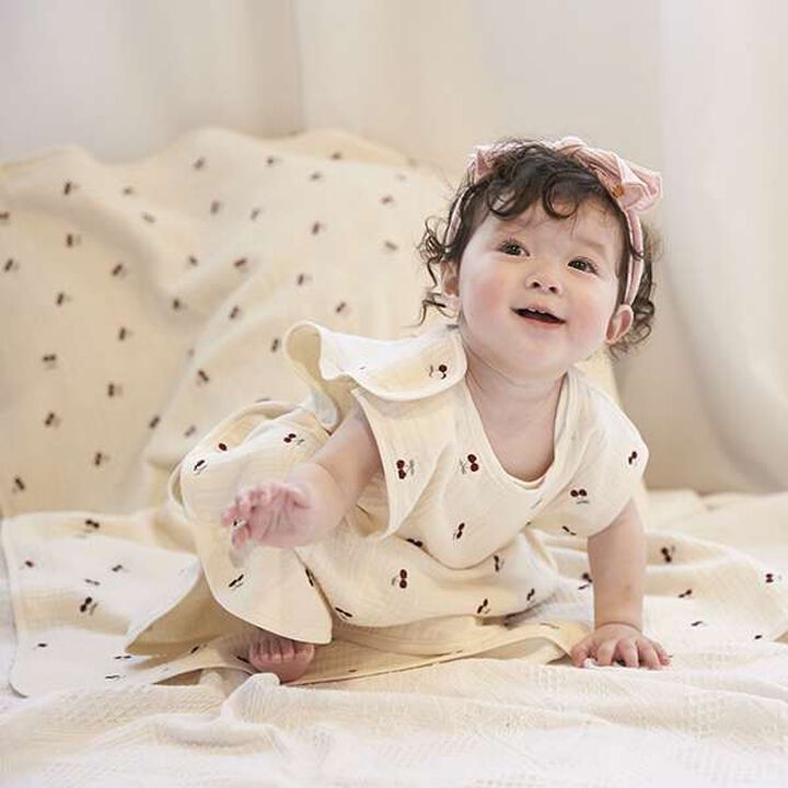 Quadruple Gauze Blanket,Light pink, medium image number 8