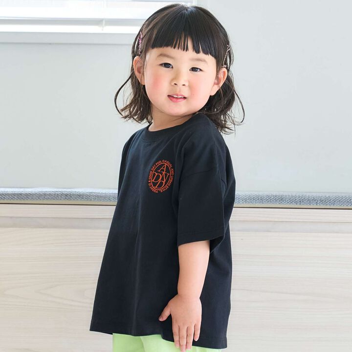 [100% Cotton 365D.] Wide T-Shirt with Embroidery,White, medium image number 1