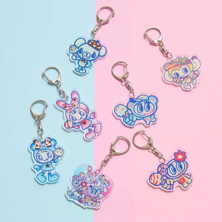 [31 Ice Cream] &times; Narumiya Characters Random Acrylic Keychain,Multi color, medium image number 12