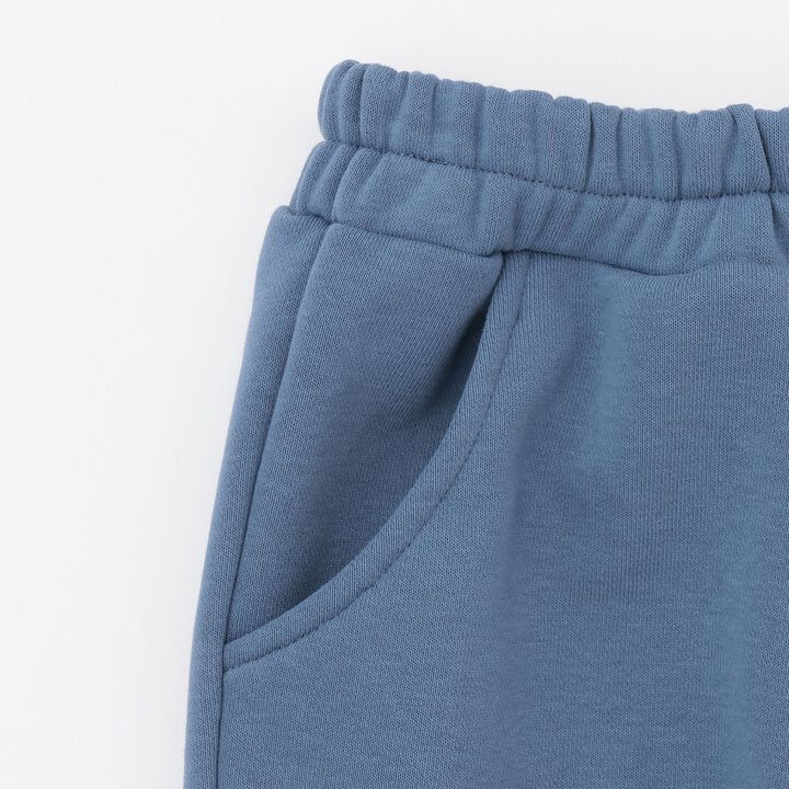 Quick-Dry Fleece Side Pocket Sweatpants,Dark brown, medium image number 3