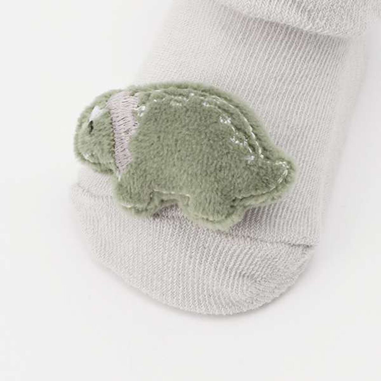 Dinosaur Cup Socks,Off white, large image number 9