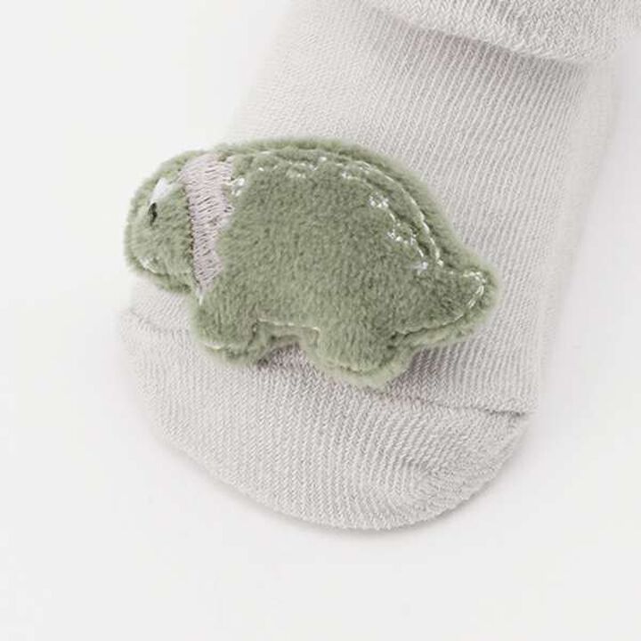 Dinosaur Cup Socks,Off white, medium image number 9