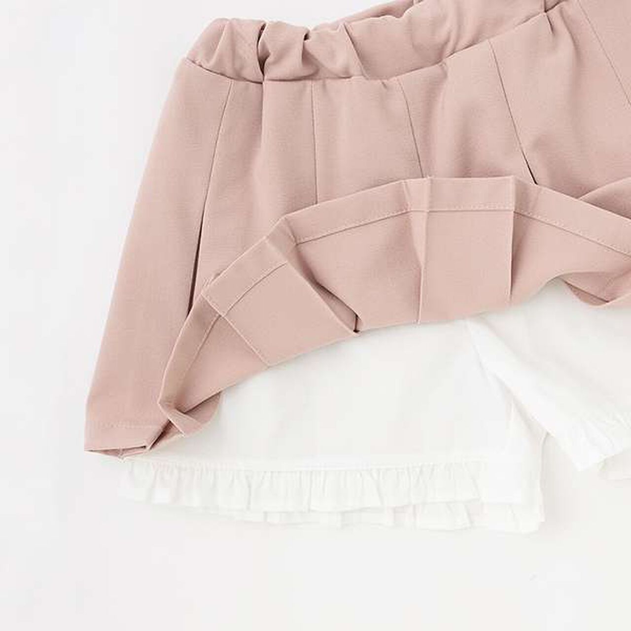 [Lycee Mine Ballet Series] Pleated Skirt (Inner Shorts Included),Charcoal gray, large image number 9