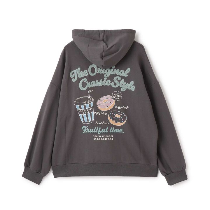 Back Sagara Loose Parka,Smoke white, medium image number 2