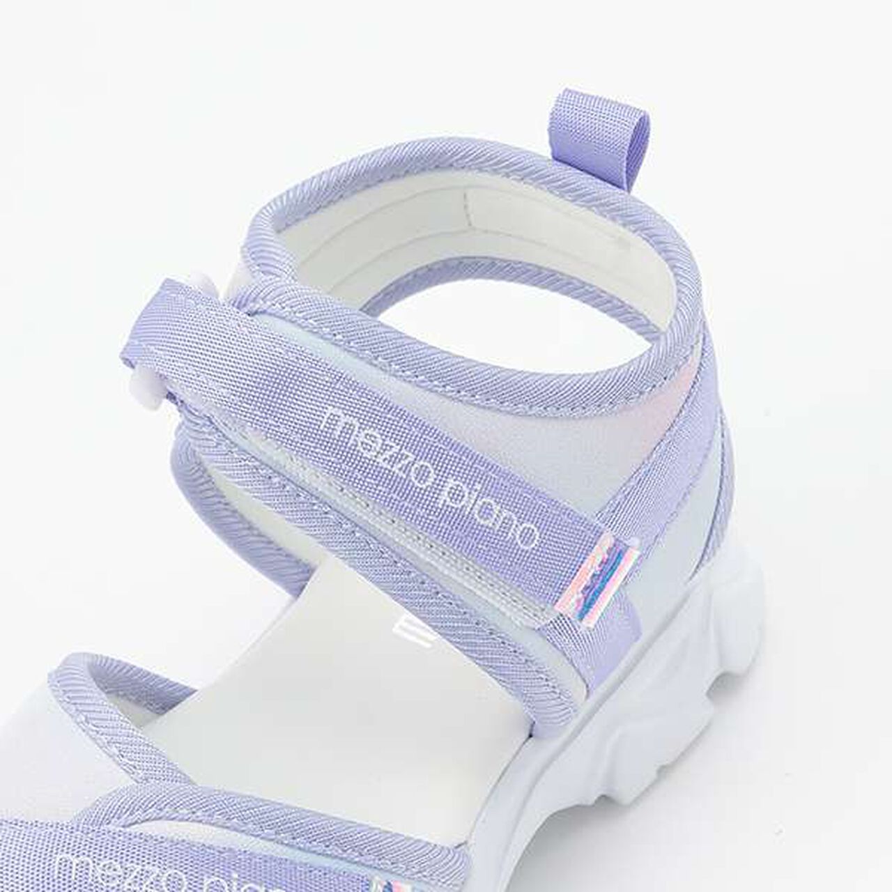 Platform Sports Sandals,White, large image number 5