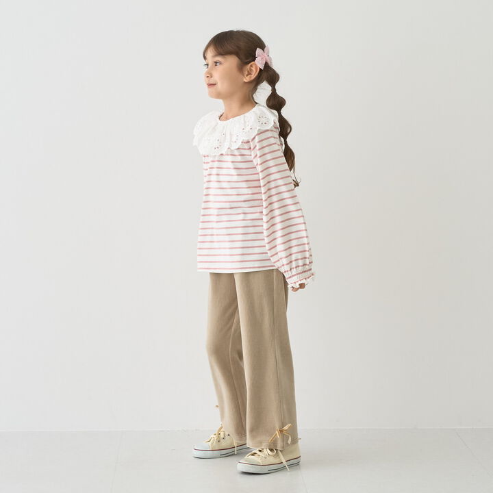 Addictive Comfort Knit Cord Pants,Sax blue, medium image number 6