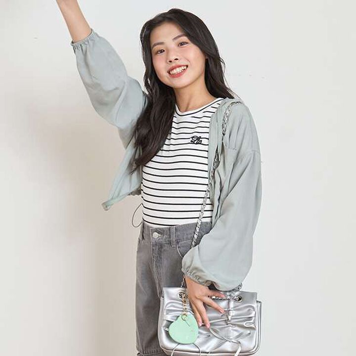 UV Protection Sheer Jacket,Ivory, medium image number 16