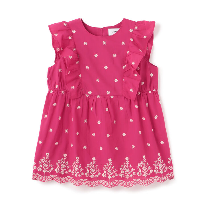 [Parent-Child Matching] Indian Cotton Embroidered Tunic,, medium