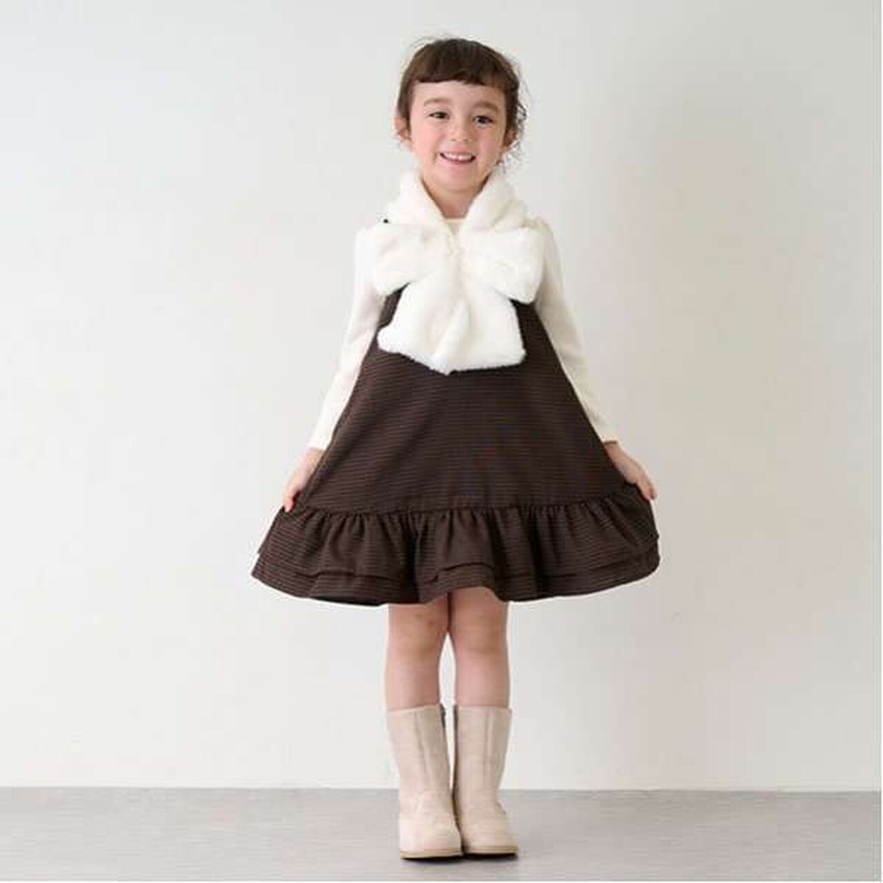 Long Boots,Beige, large image number 8