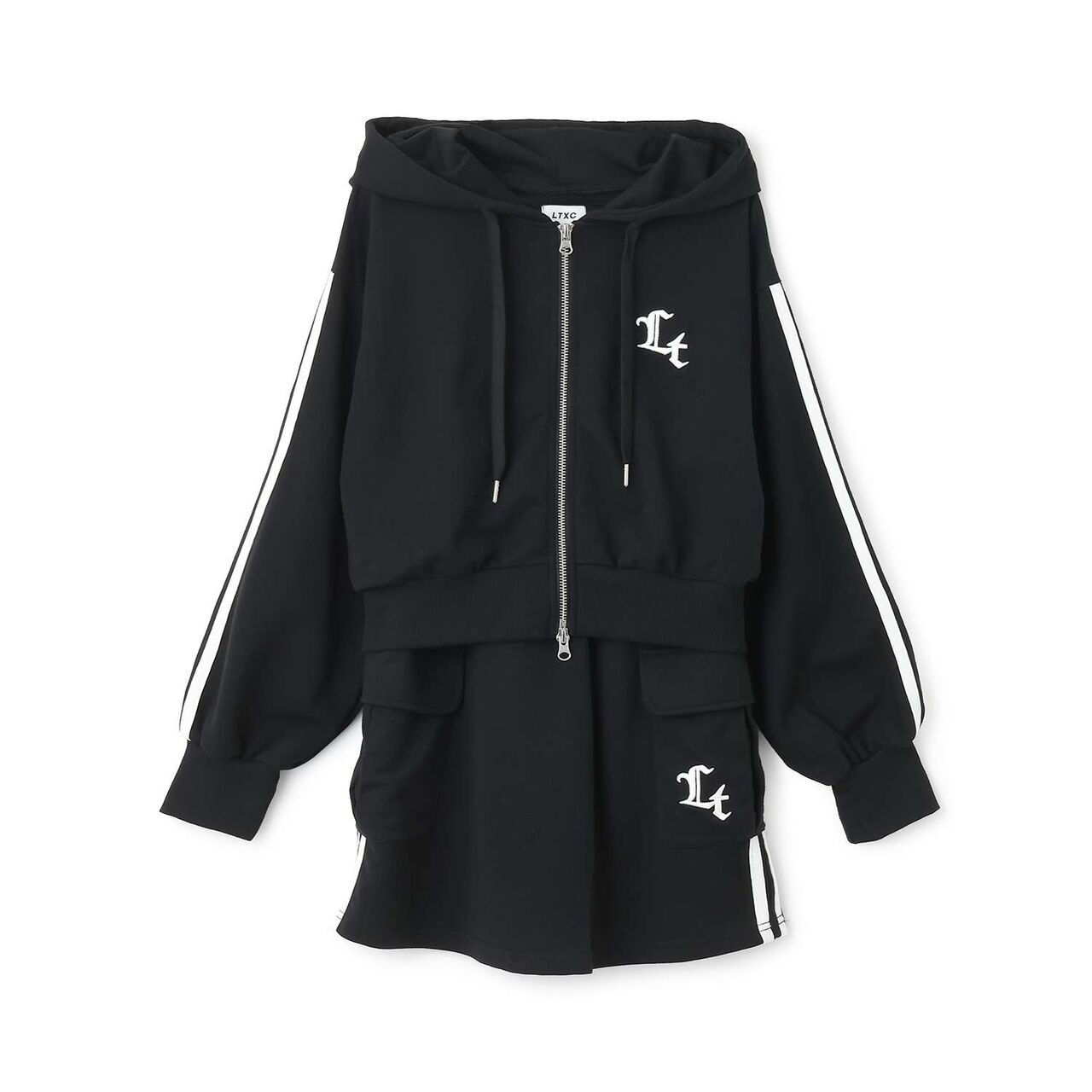 ZIP Parka Setup,Navy, large image number 7