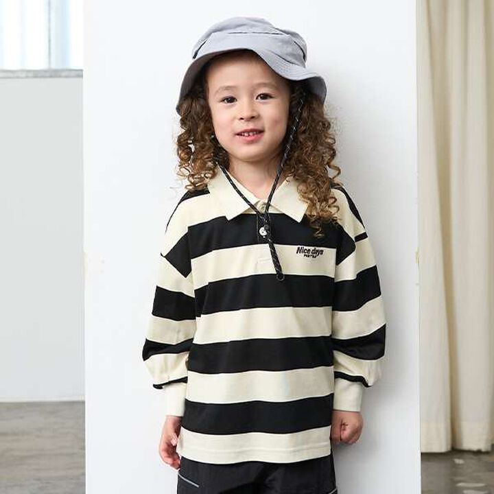 Oversized Silhouette Rugby Shirt,Moss green, medium image number 18