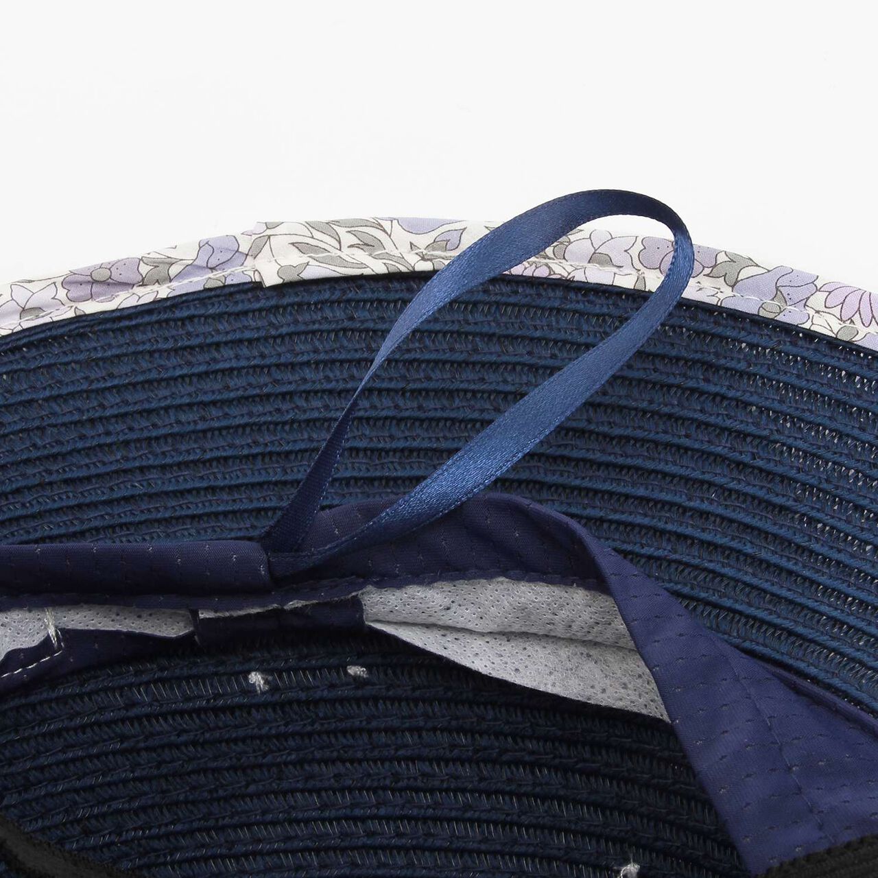 Washable Blade Liberty Ribbon Hat,Pearl white, large image number 5