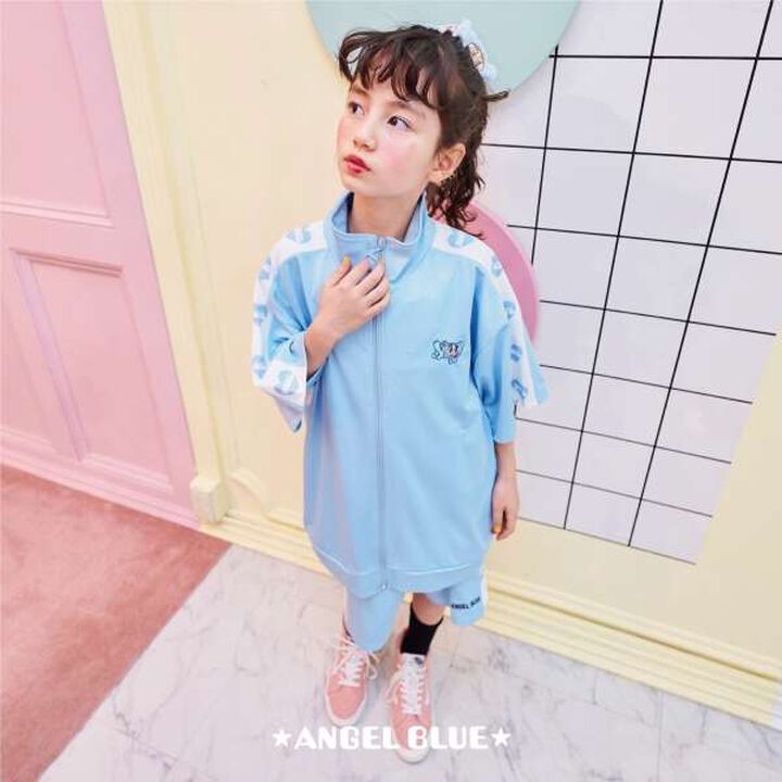 [ANGEL BLUE] Junior Mr. Nakamura Short-Sleeve Jersey,Pink, medium image number 14