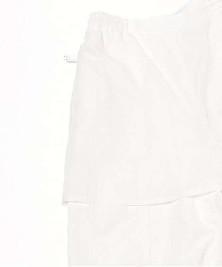 Shirred Wide Pants,Navy, medium image number 11