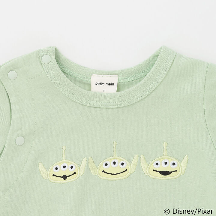 [Disney/Pixar] TOY STORY Appliqu&eacute; 2WAY Romper,Moss green, medium image number 3