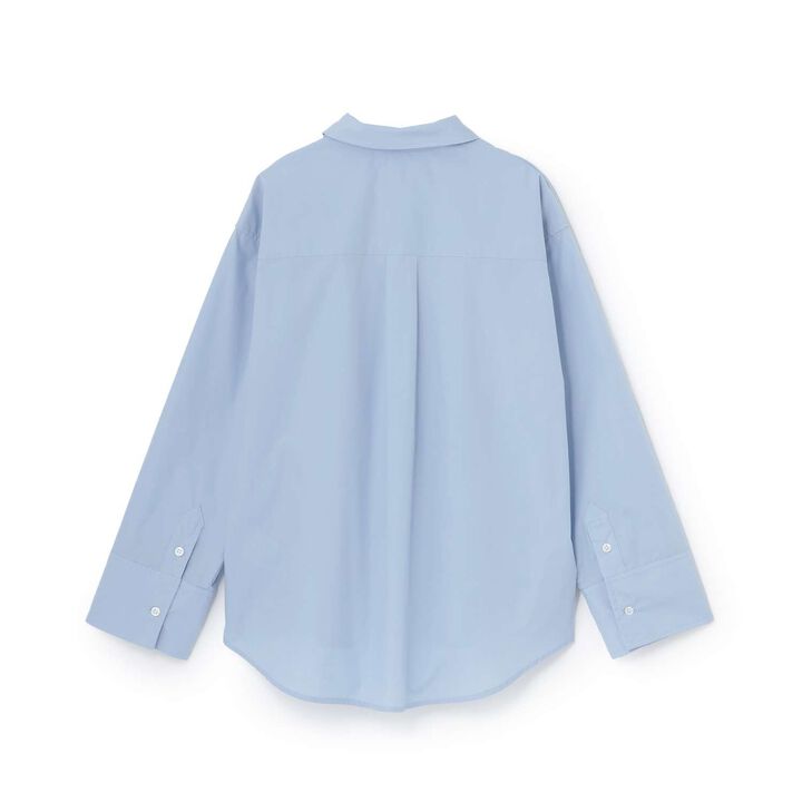 [Formal] Blouse with Tie,Blue, medium image number 9