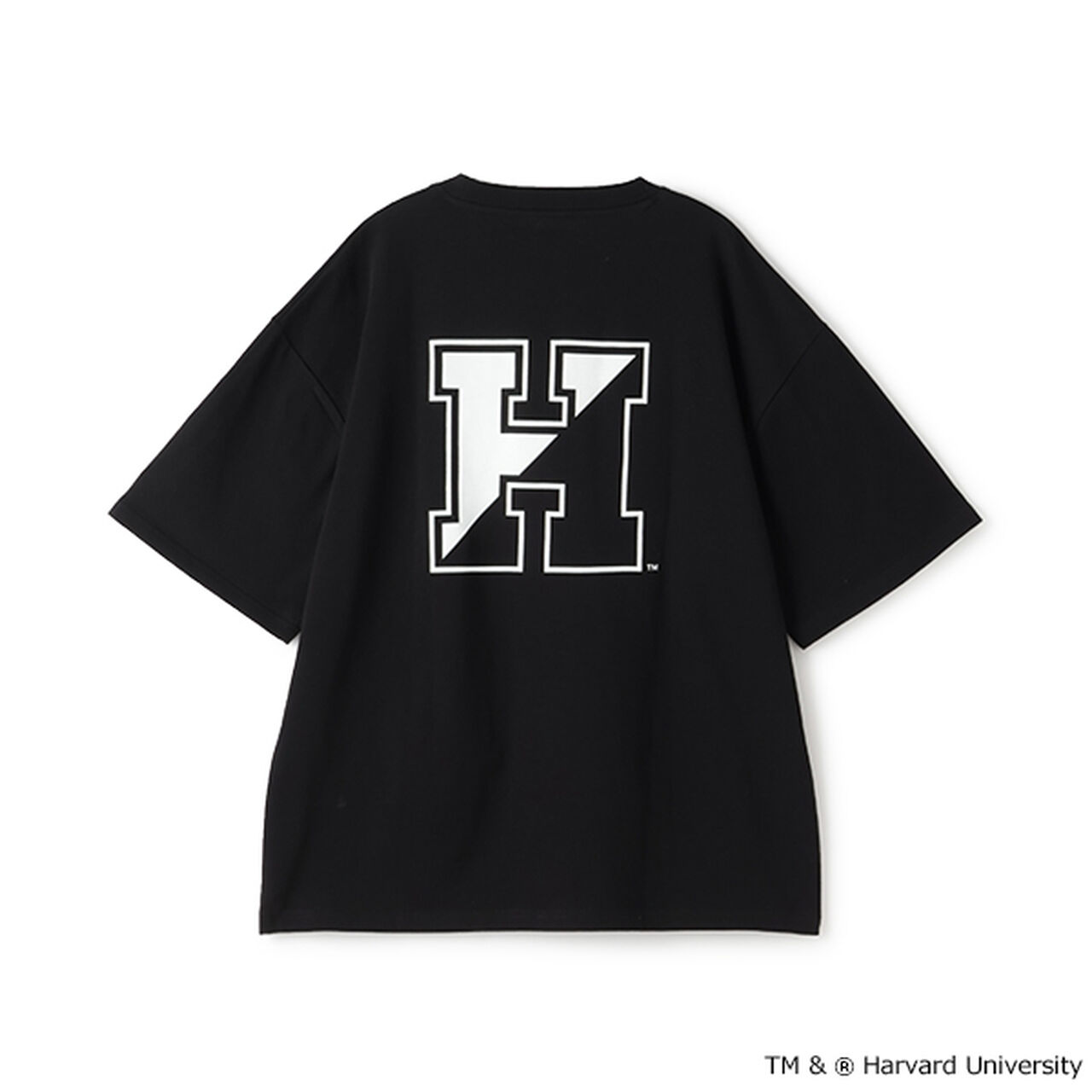 [Cool Touch] High Cool Cotton Harvard University Short Sleeve T-Shirt,White, large image number 2