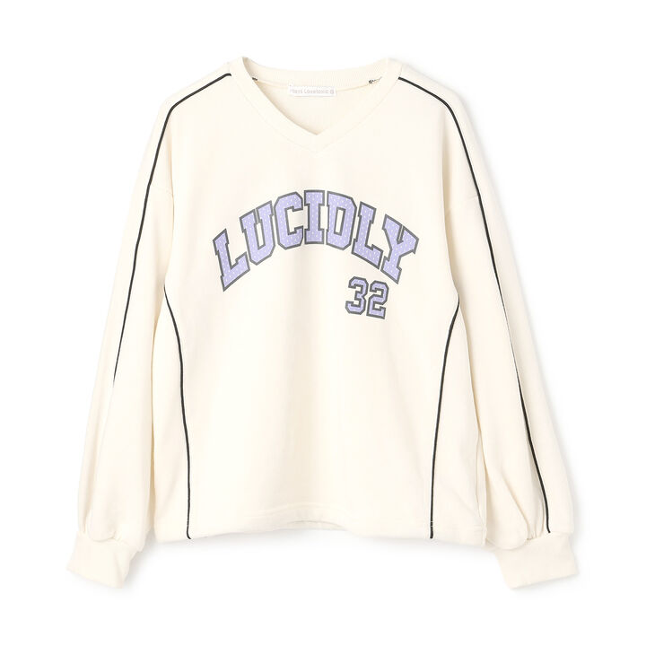 [7 Days] Game Sweatshirt,Moss green, medium image number 4