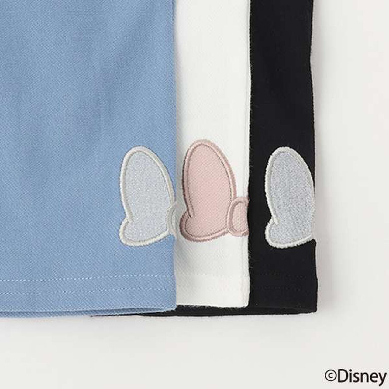 [Disney] Side Ribbon 7/8 Length Leggings,Sax blue, large image number 9