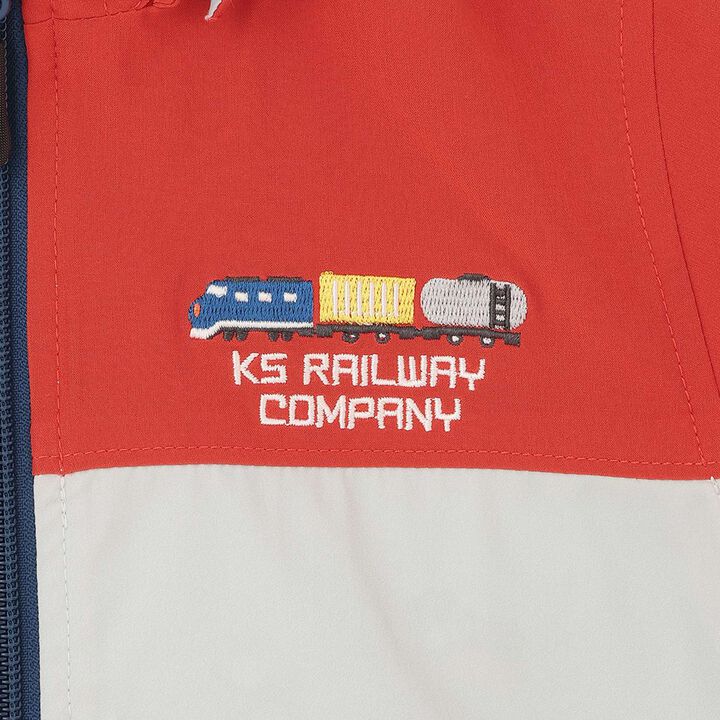 Reversible Vehicle Windbreaker [UV Protection & Water-Repellent Finish],Red, medium image number 17