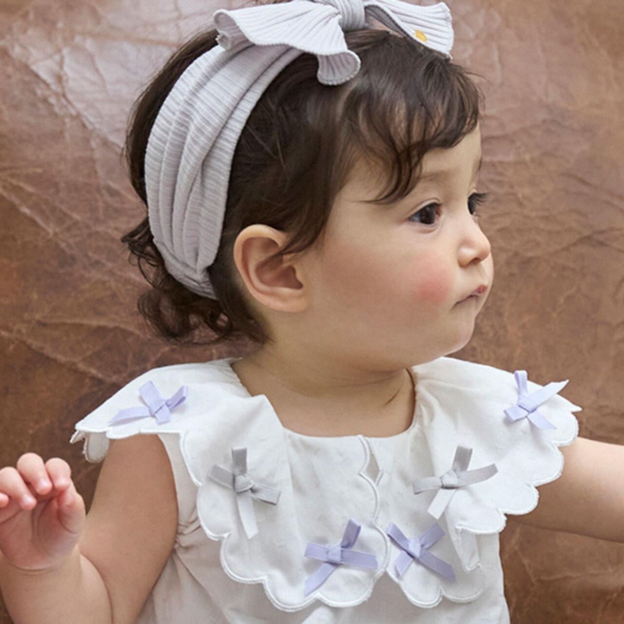 Ribbon Tunic Outfit Set,Red, large image number 3