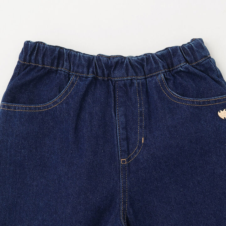 [Recommended for School] Back Ribbon Wide Pants for Girls [Kids' Clothing],Sax blue, medium image number 13