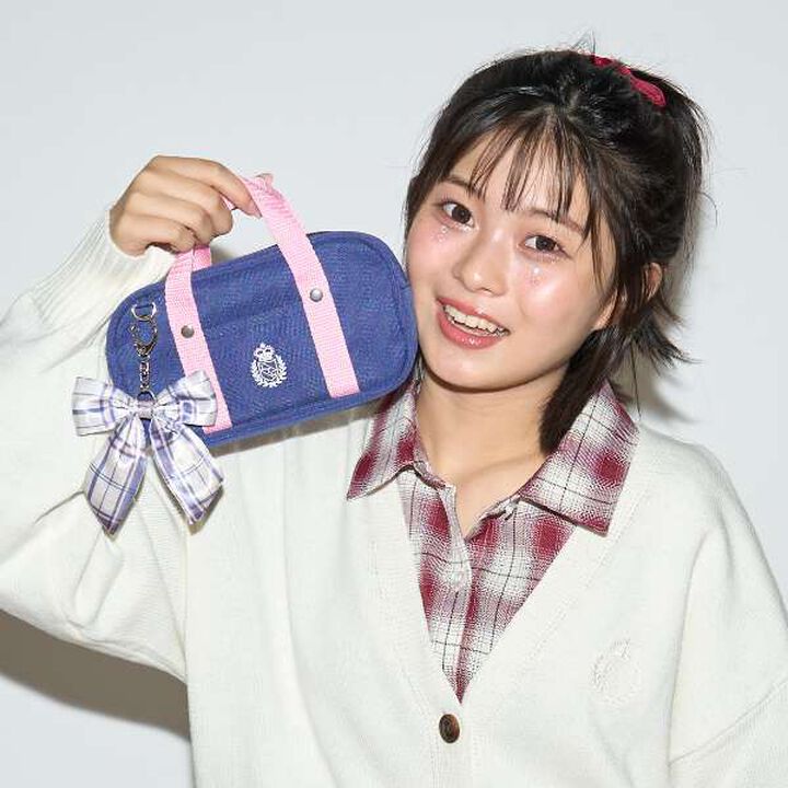 [Lovetoxic Girl Collaboration] Square Pen Pouch,Red, medium image number 5