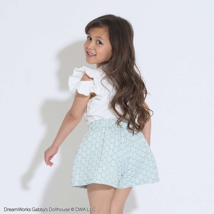 [Gabby's Dollhouse Soft Cotton] Design Sleeve Printed T-Shirt,Top gray, medium image number 8