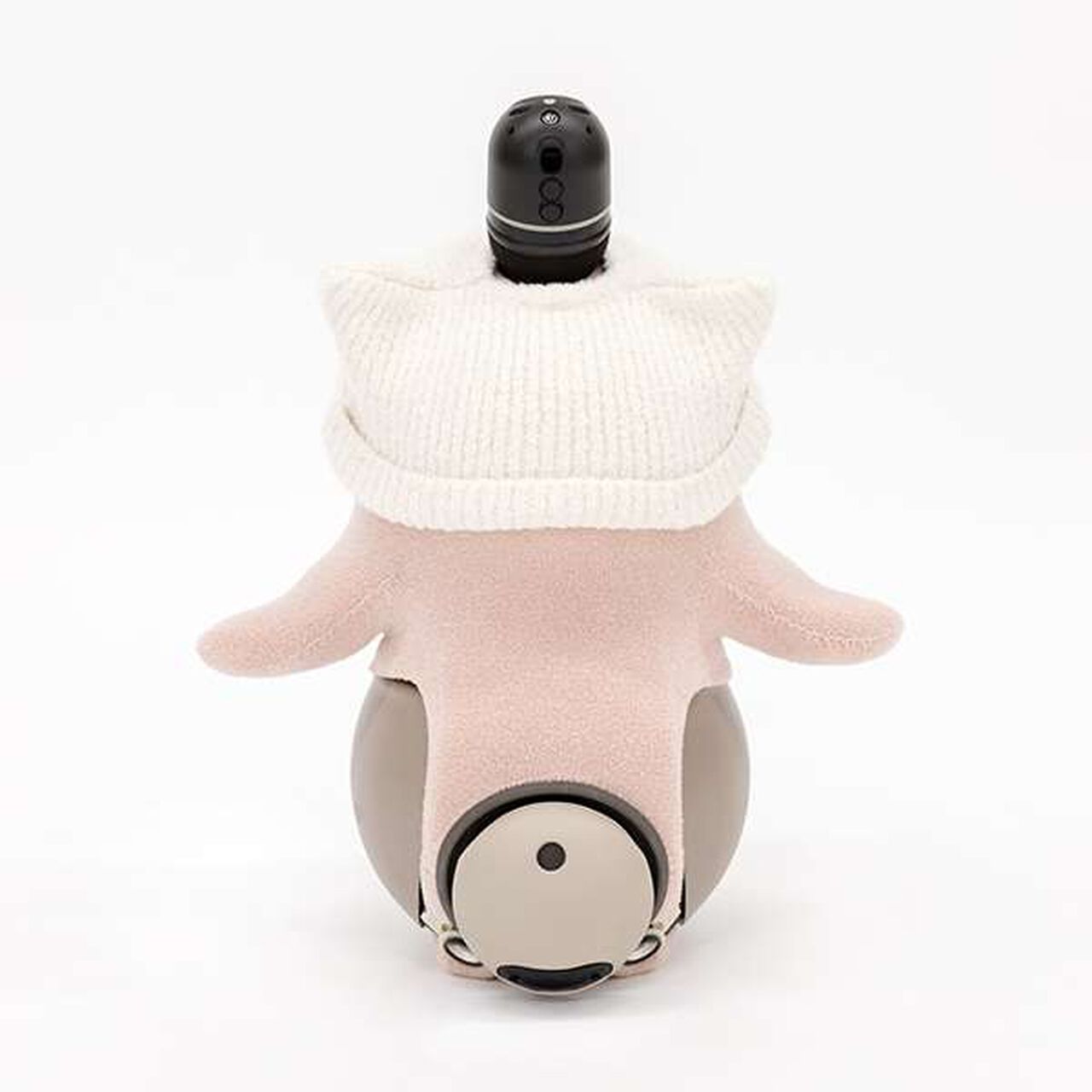 X-girl Stages &times; LOVOT Cat Ear Knit Cap,Black, large image number 7