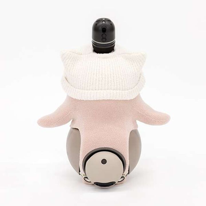 X-girl Stages &times; LOVOT Cat Ear Knit Cap,Black, medium image number 7