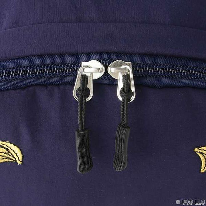 Minion Face Pocket Backpack,Navy, medium image number 9