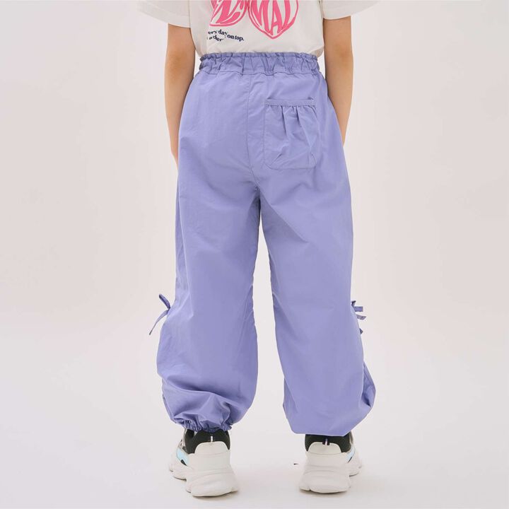 Drawstring Easy Pants,Charcoal gray, medium image number 10