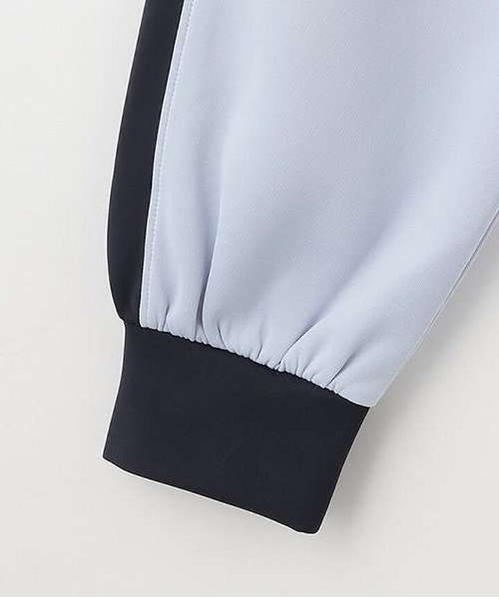 Bi-Color Logo Track Jacket,Black, medium image number 3