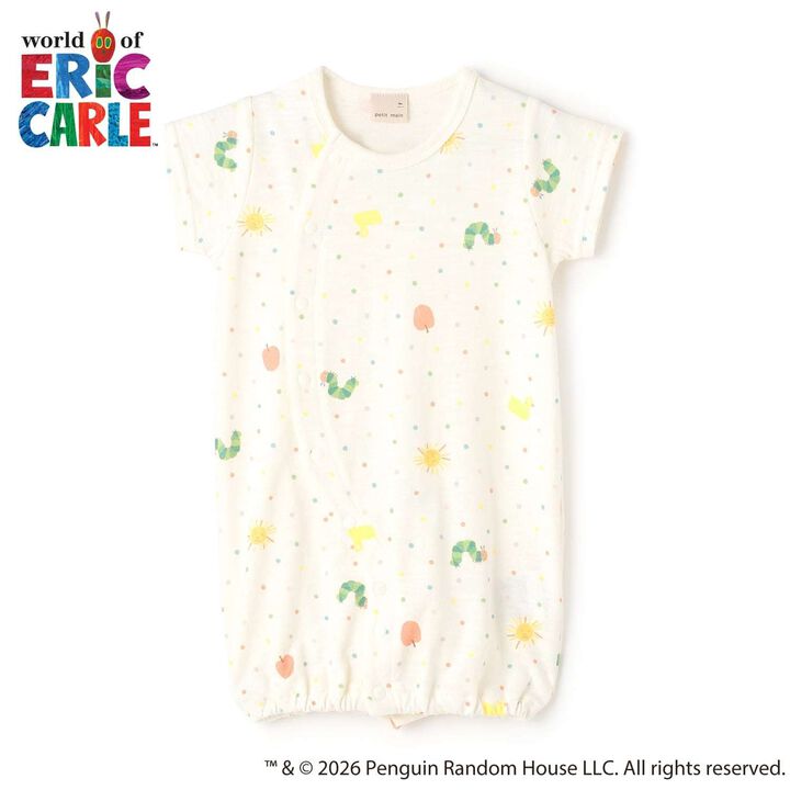 [Hungry Caterpillar] All-Over Pattern 2 WAY Overall,Off white, medium image number 0