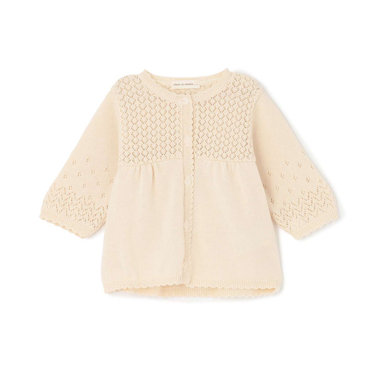 Organic BASIC Bolero [Made in Japan],Pearl white, large image number 0