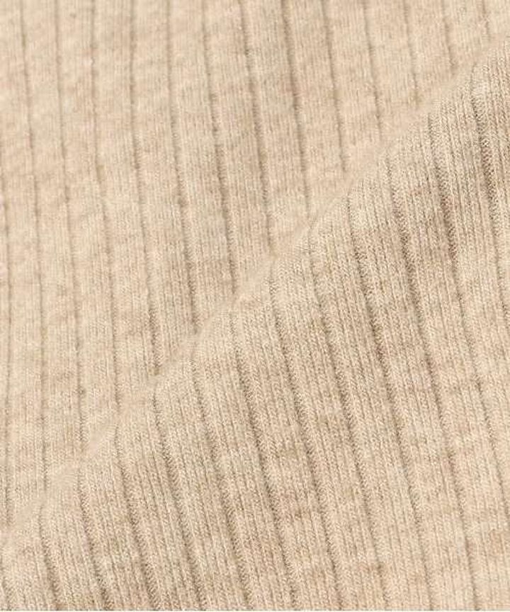 Cut Rib Tight Skirt,Beige, medium image number 3