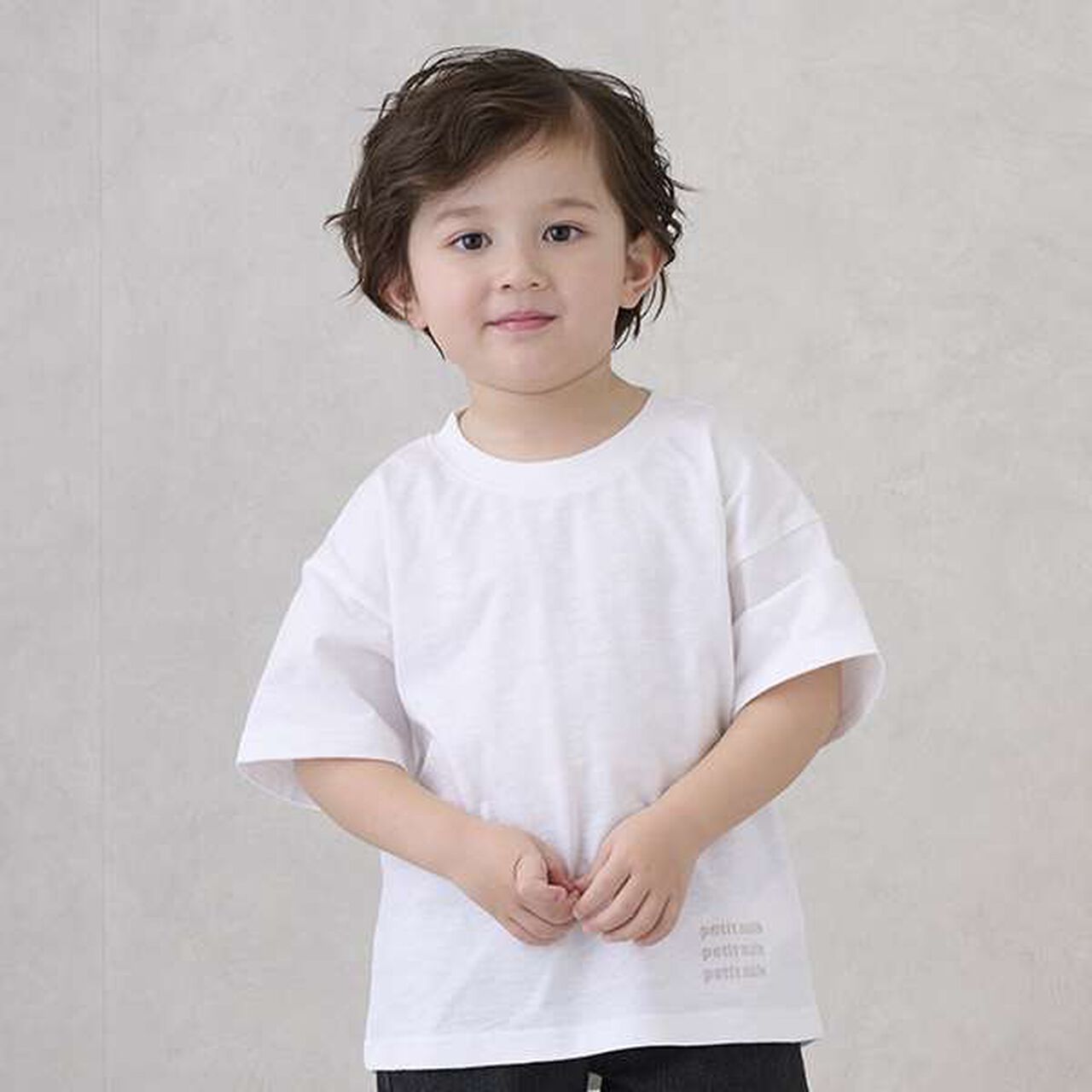 Anti-Stain Short Sleeve T-Shirt with Heart Design on Back,Light pink, large image number 15