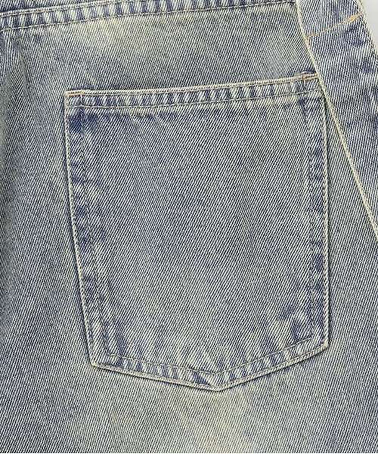 Denim Cargo Pants,Navy, large image number 5