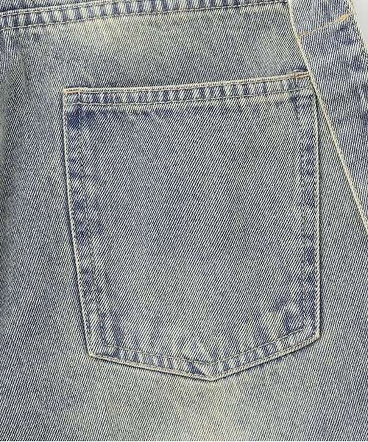 Denim Cargo Pants,Navy, medium image number 5