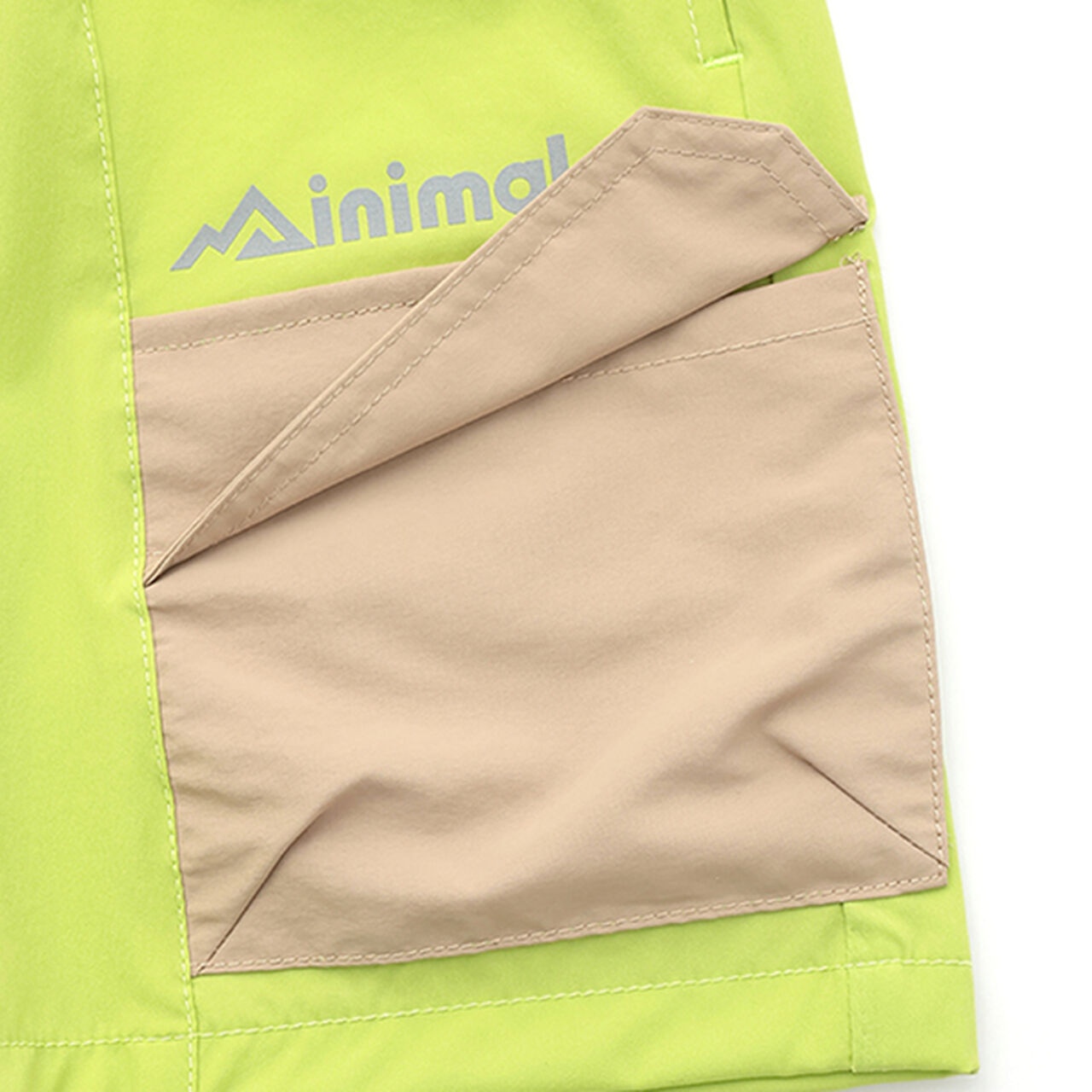 [4 WAY] Stretch Cargo Half Pants,Lavender, large image number 7